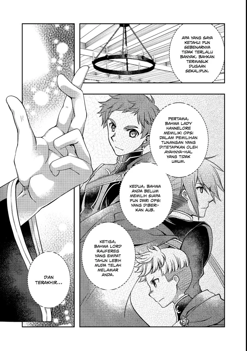 Honzuki no Gekokujou: Hannerōre no Kizoku-in Gonensei Ichi – Koishite Mitai O’hime-sama Chapter 7 Gambar 9