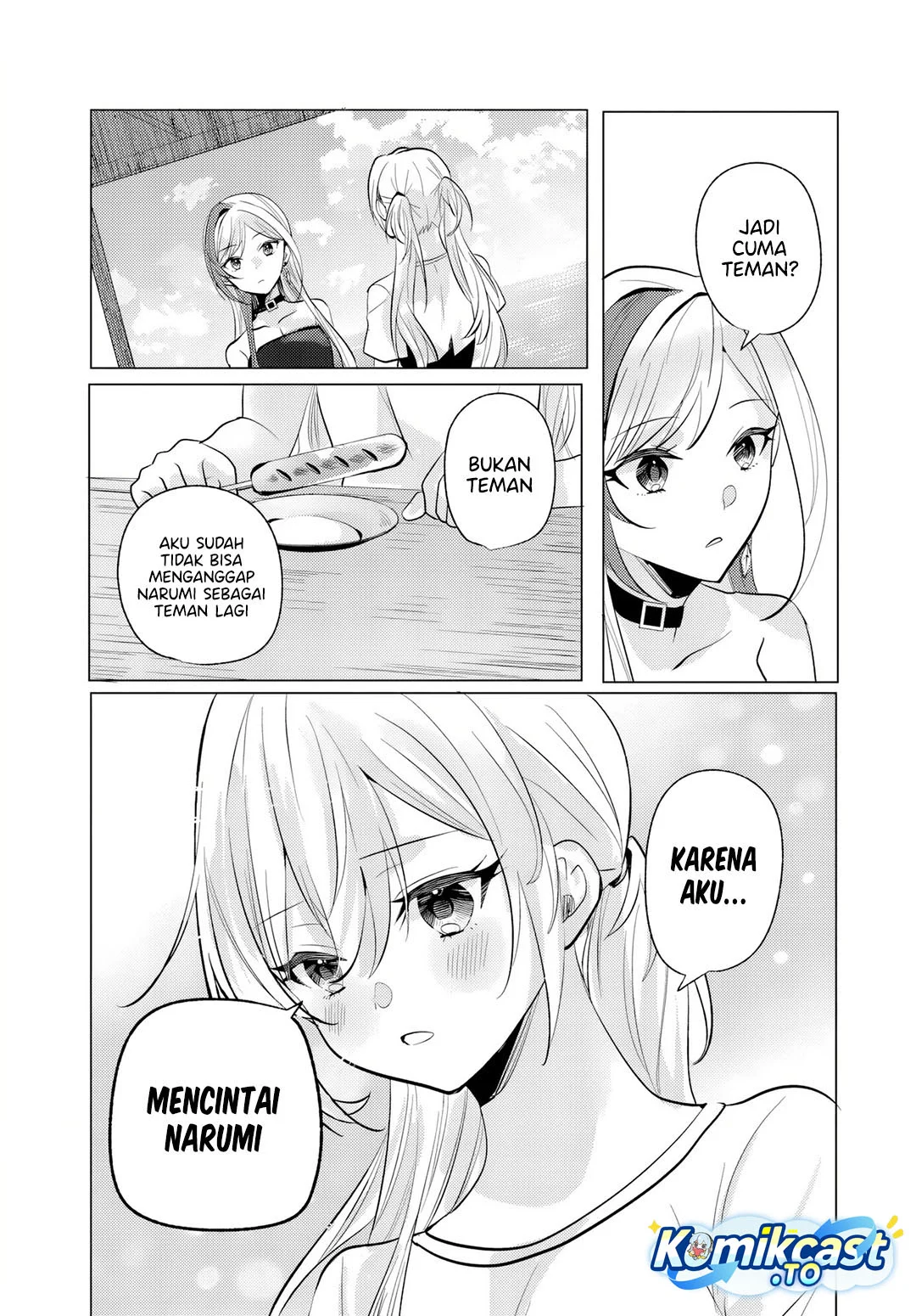 Houkago, Famiresu de, Kurasu no Ano Ko to Chapter 11 Gambar 11