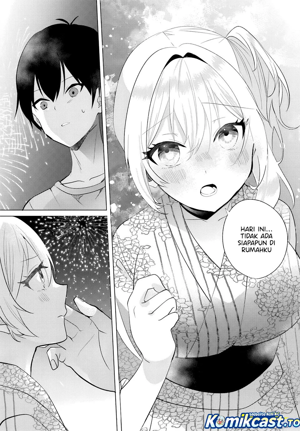 Houkago, Famiresu de, Kurasu no Ano Ko to Chapter 13 Gambar 12