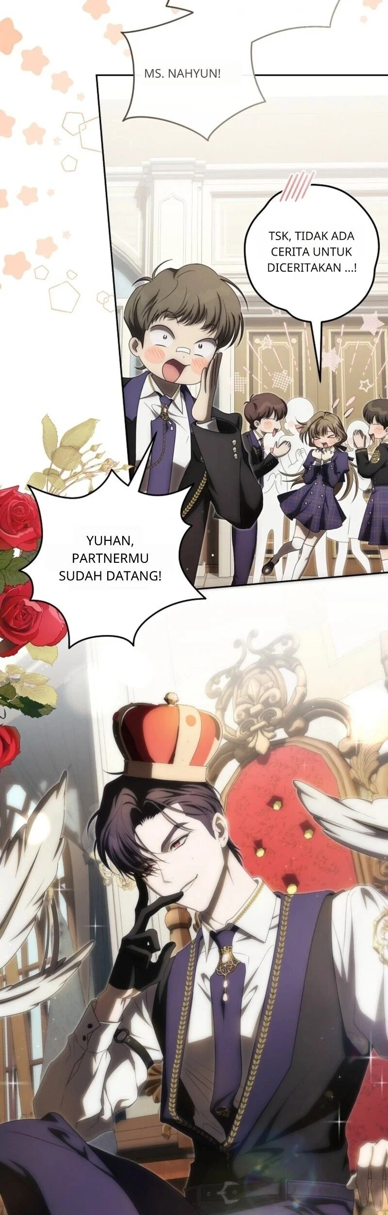 How to Get On the Main Character's Flower Path Chapter 17 Gambar 20