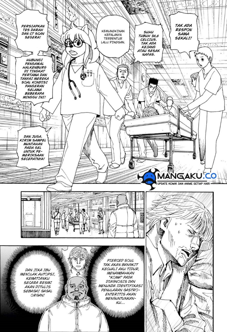 Hunter x Hunter Chapter 404 Gambar 8