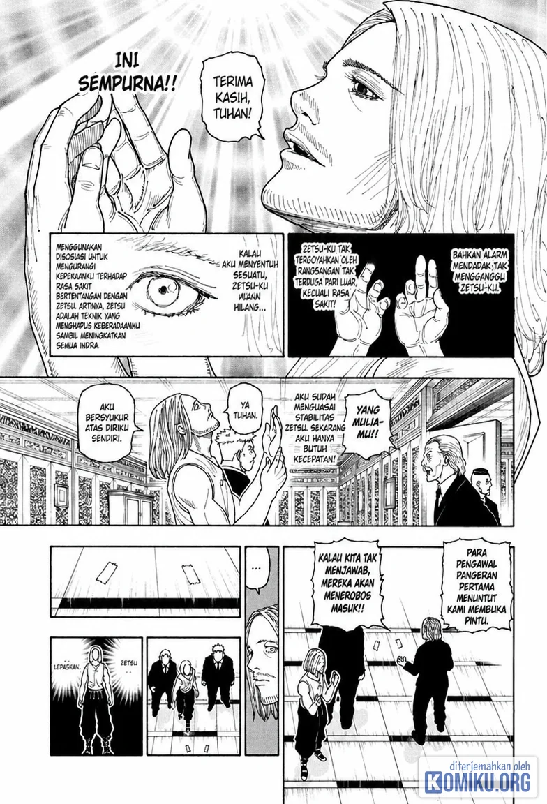 Hunter x Hunter Chapter 418 Gambar 8
