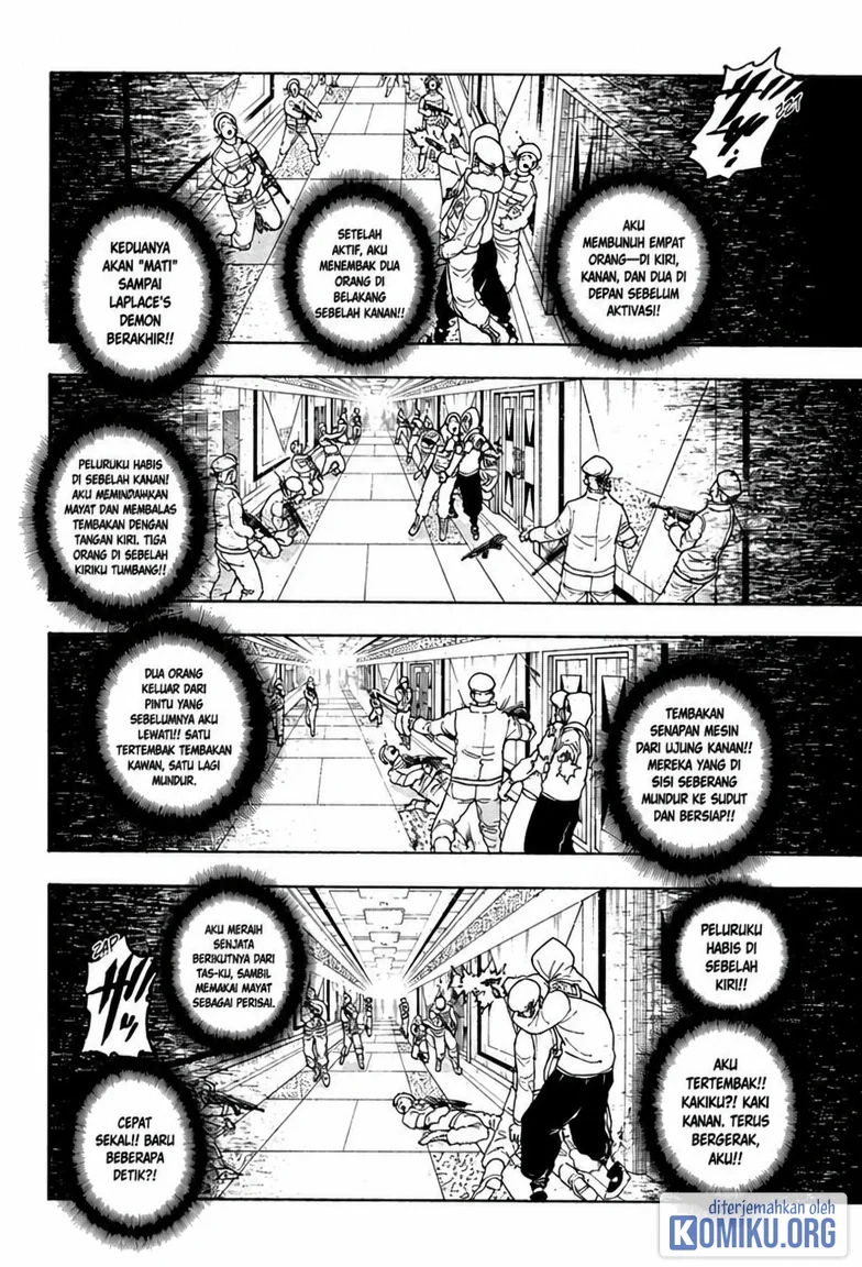 Hunter x Hunter Chapter 419 Gambar 8