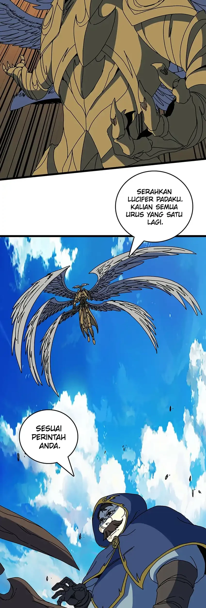 I Become Invincible Black Dragon Boss At The Start Chapter 99 Gambar 16