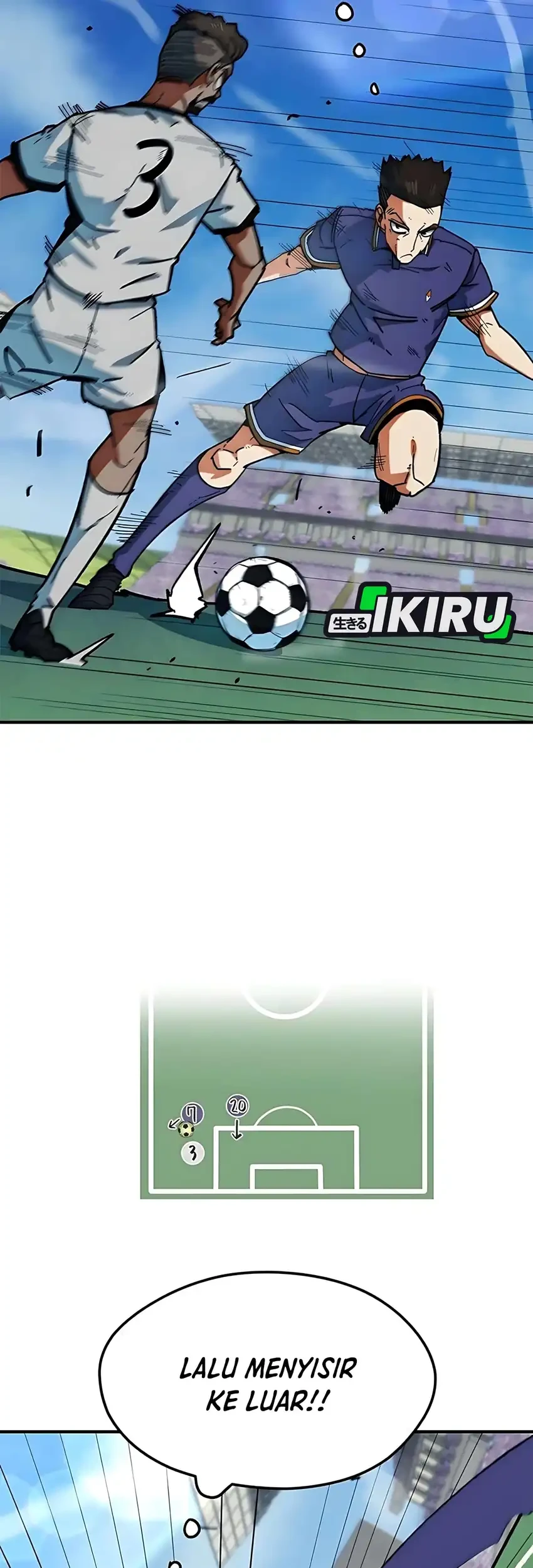 I’m Being Misunderstood as a Soccer Genius Chapter 57 Gambar 40