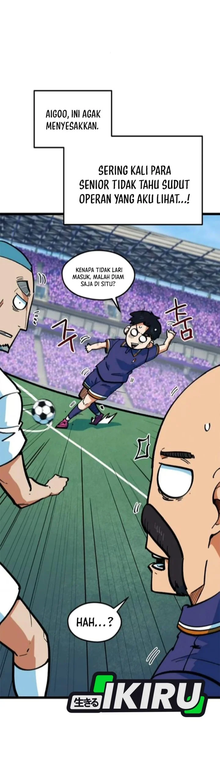 I’m Being Misunderstood as a Soccer Genius Chapter 73 Gambar 33
