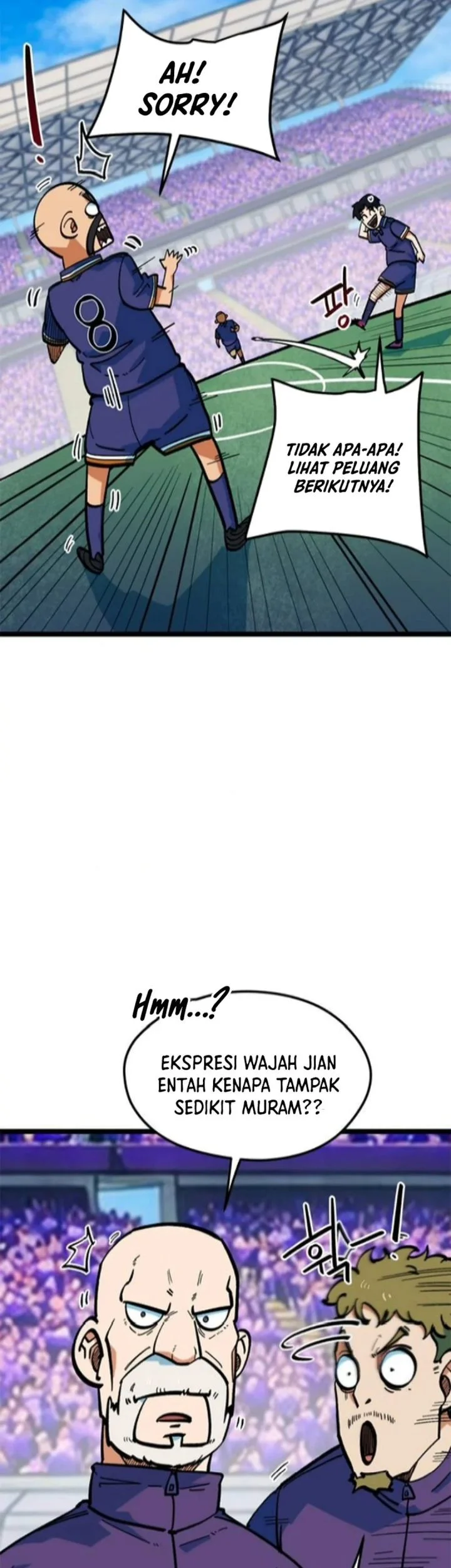 I’m Being Misunderstood as a Soccer Genius Chapter 73 Gambar 35