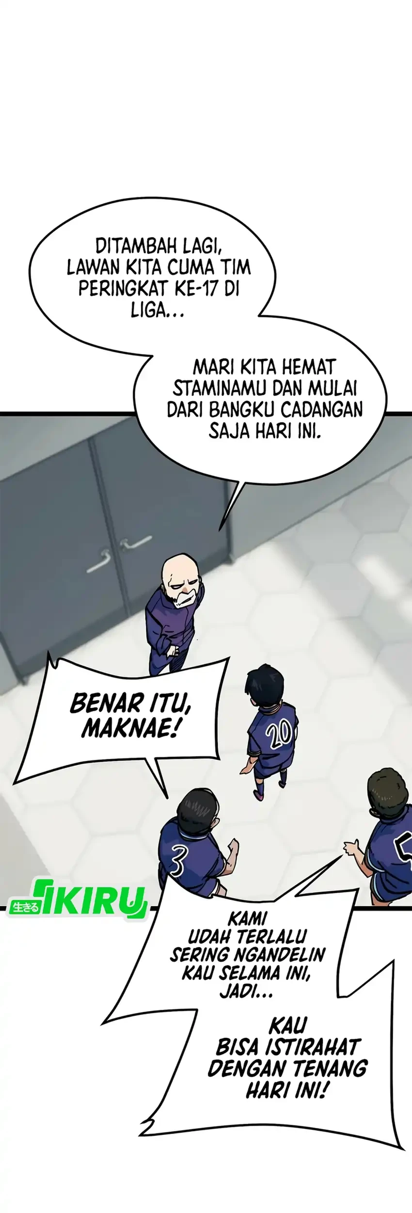 I’m Being Misunderstood as a Soccer Genius Chapter 81 Gambar 37