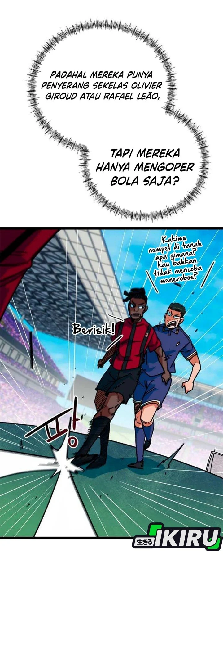I’m Being Misunderstood as a Soccer Genius Chapter 87 Gambar 30