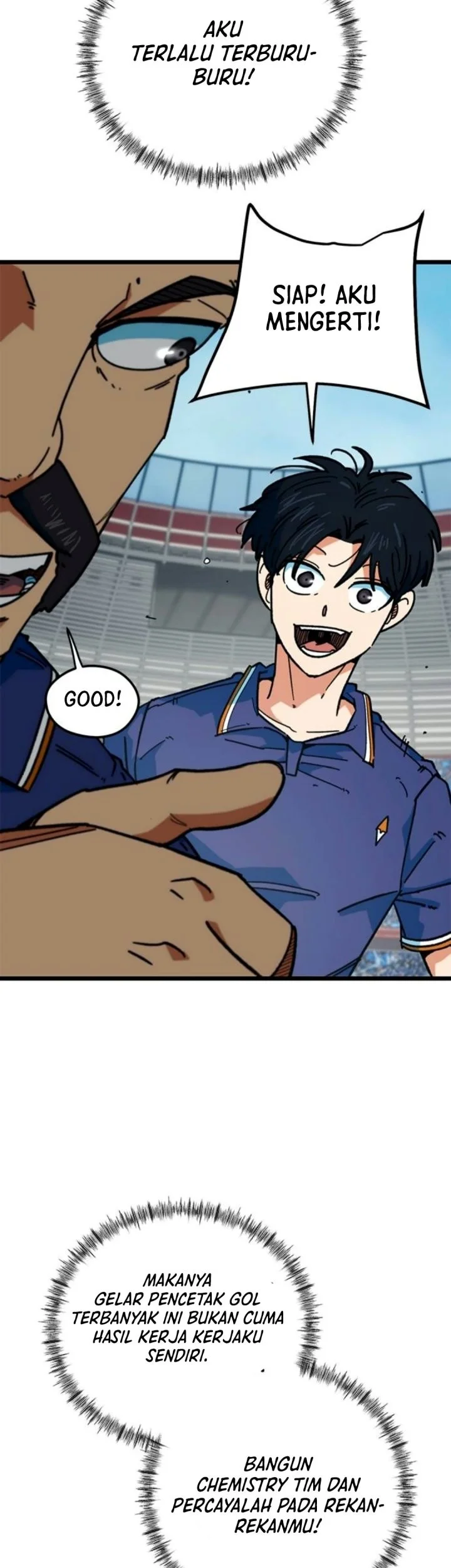 I’m Being Misunderstood as a Soccer Genius Chapter 92 Gambar 33