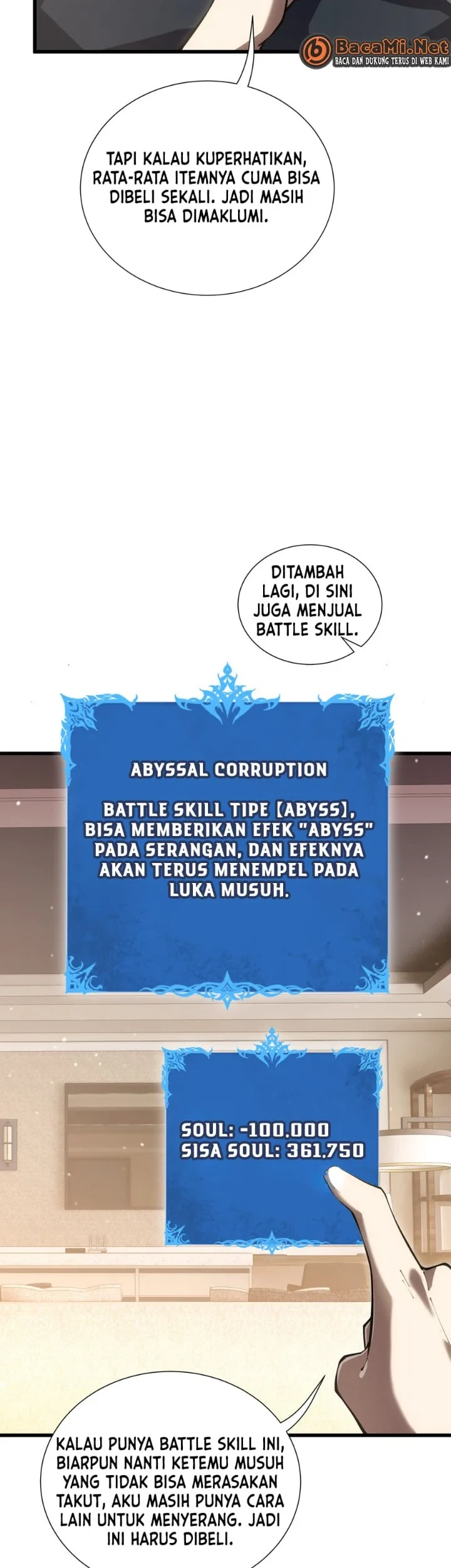 I Owe A Billion Dollars And I am Forced to Become A Worker For An Evil God Chapter 51 Gambar 19