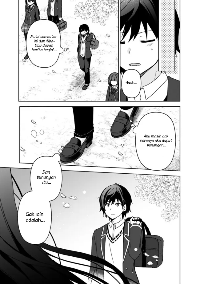 Iinazuke ga Dekita to Omottara, Sono Iinazuke ga Gakkou de Yuumei na “Akuyaku Reijou” Dattan dakedo, Dou Sureba Ii? Chapter 1.1 Gambar 8