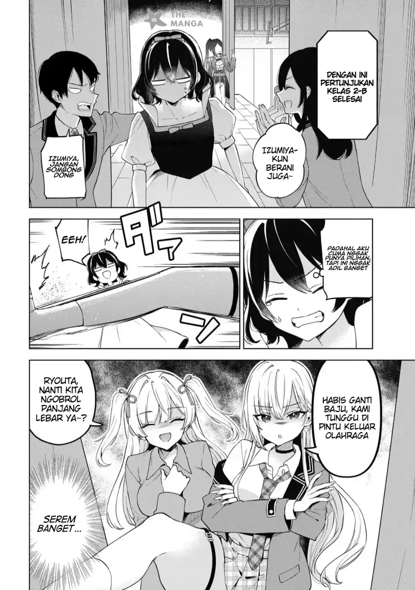 Inkyā no ore ga sekigae de S-kyū bishoujo ni kakomaretara himitsu no kankei ga hajimatta Chapter 13 Gambar 17