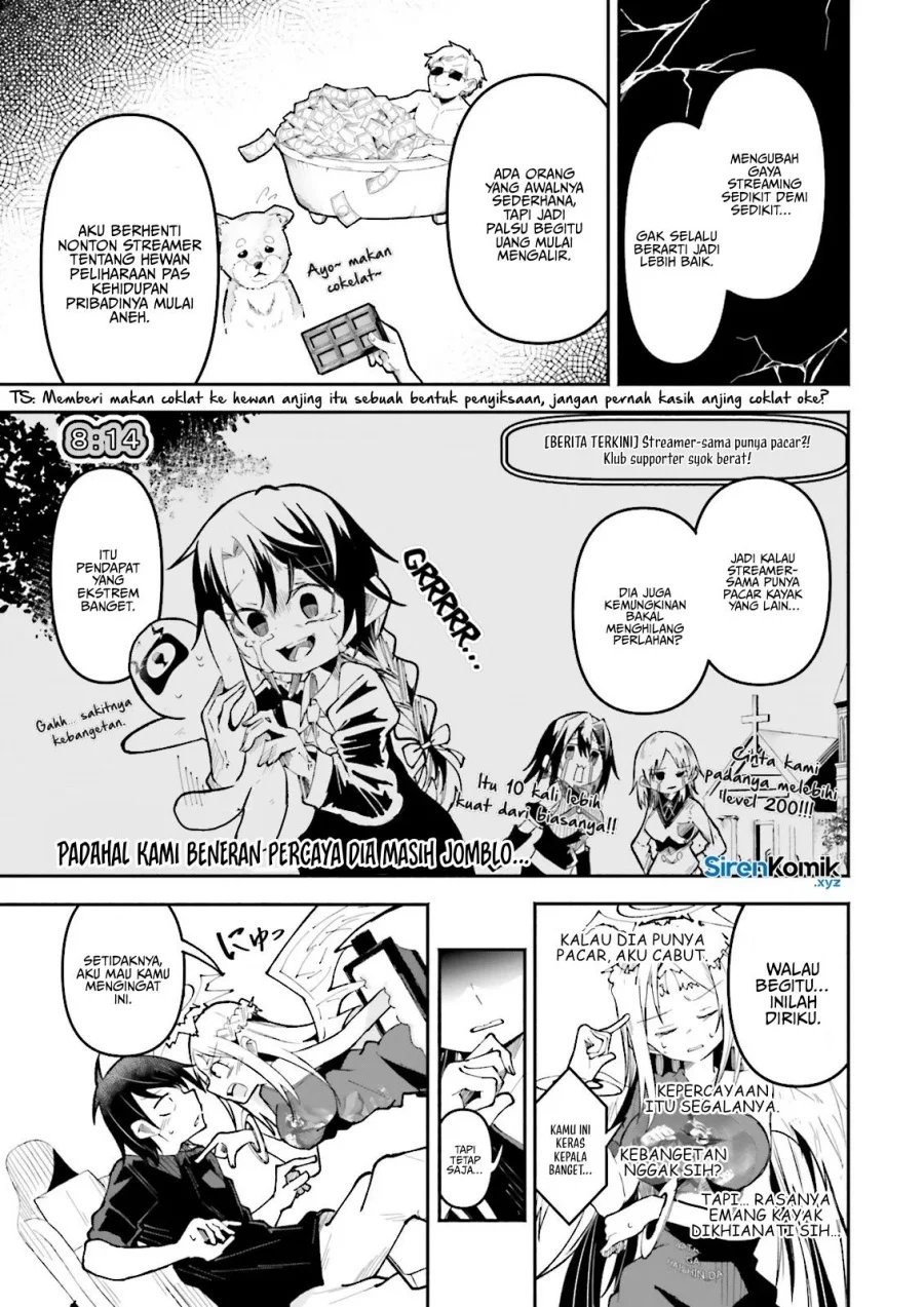 Isekai de Haishin Katsudou wo Shitara Tairyou no Yandere Shinja wo Umidashite Shimatta Ken Chapter 53 Gambar 10