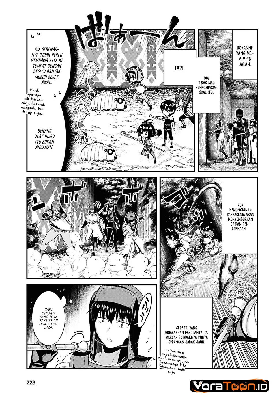 Isekai Meikyuu de Harem wo Chapter 111 Gambar 8