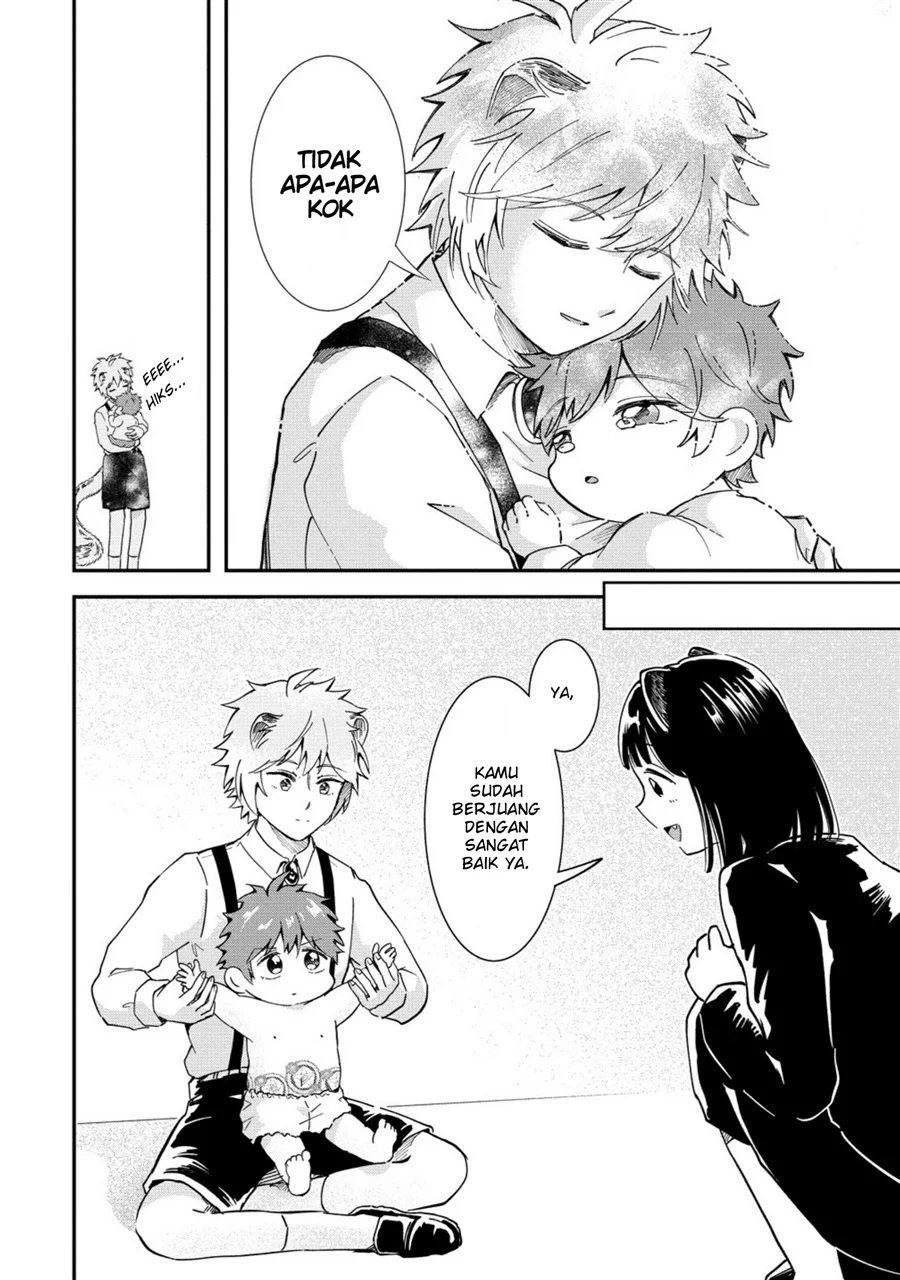Isekai no Joushiki wa Muzukashii: Kishou de Saijaku na Hitozoku ni Tensei Shita Kedo Butsuri Igai de Saikyou ni Nari Sou Desu Chapter 3.2 Gambar 8