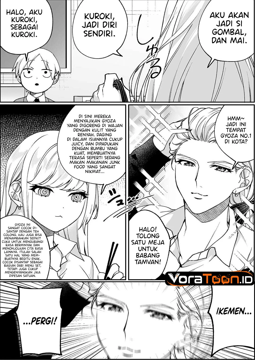 Jirai nandesu ka? Chihara-san (That Girl Is Cute… But Dangerous?) Chapter 105 Gambar 8