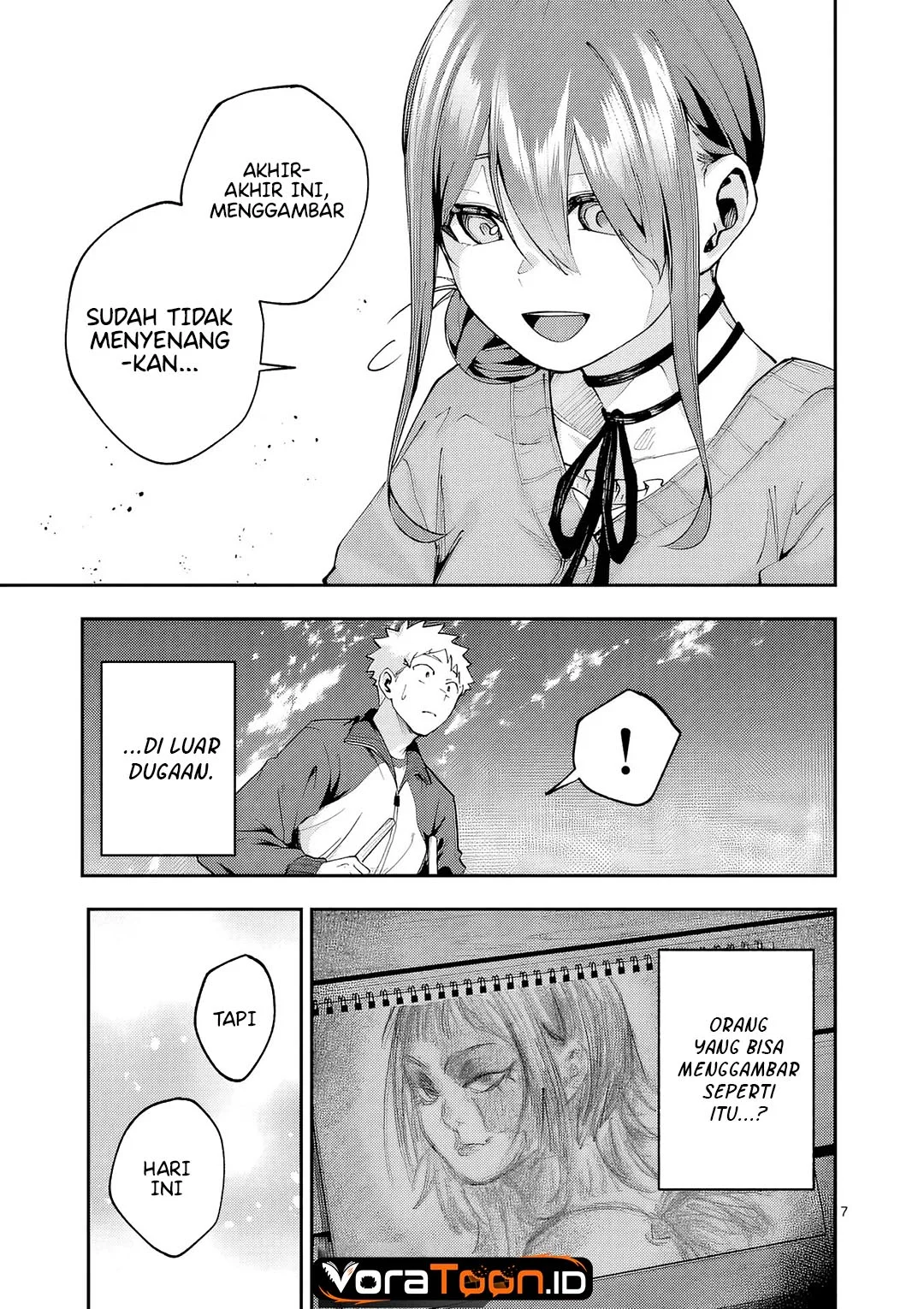 Kakushite Kisetsu wa Ao wo Shiru Chapter 7 Gambar 8