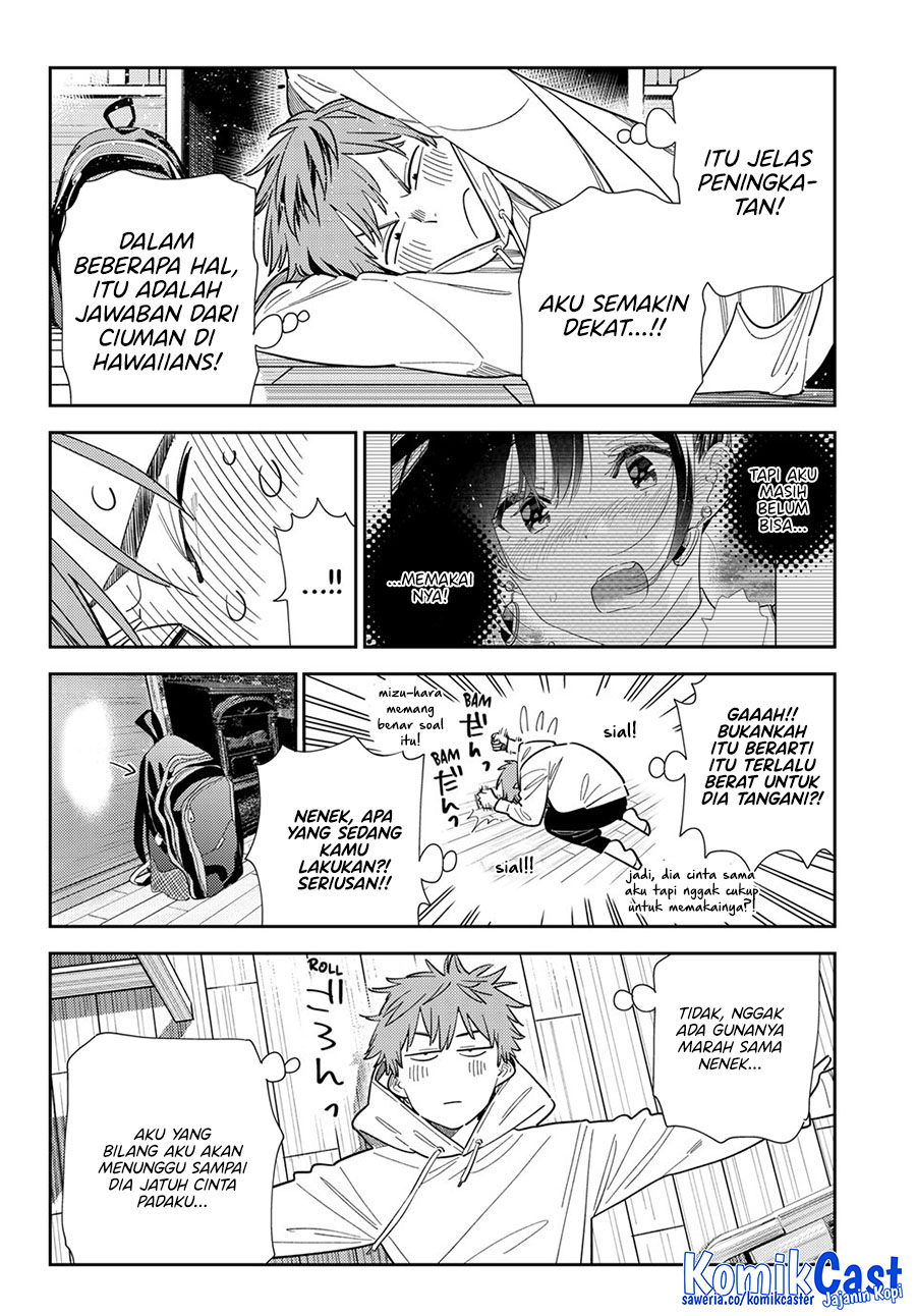 Kanojo Okarishimasu Chapter 384 Gambar 8