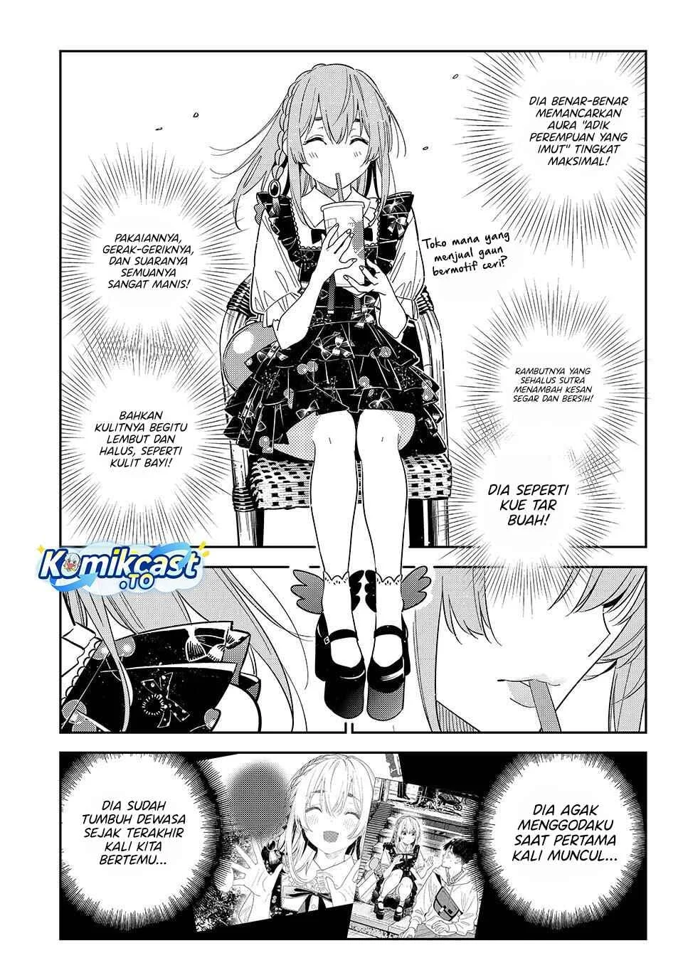 Kanojo Okarishimasu Chapter 419 Gambar 8