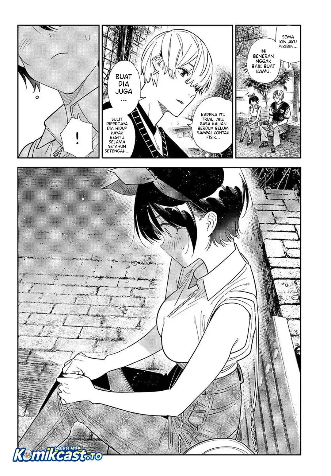 Kanojo Okarishimasu Chapter 429 Gambar 9
