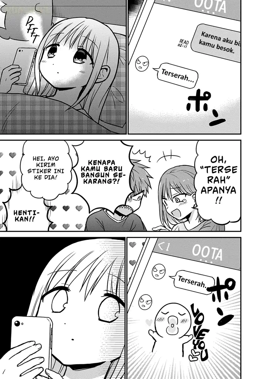 Kao ni denai Kashiwada-san to Kao ni deru Ota-kun Chapter 37.5 Gambar 8