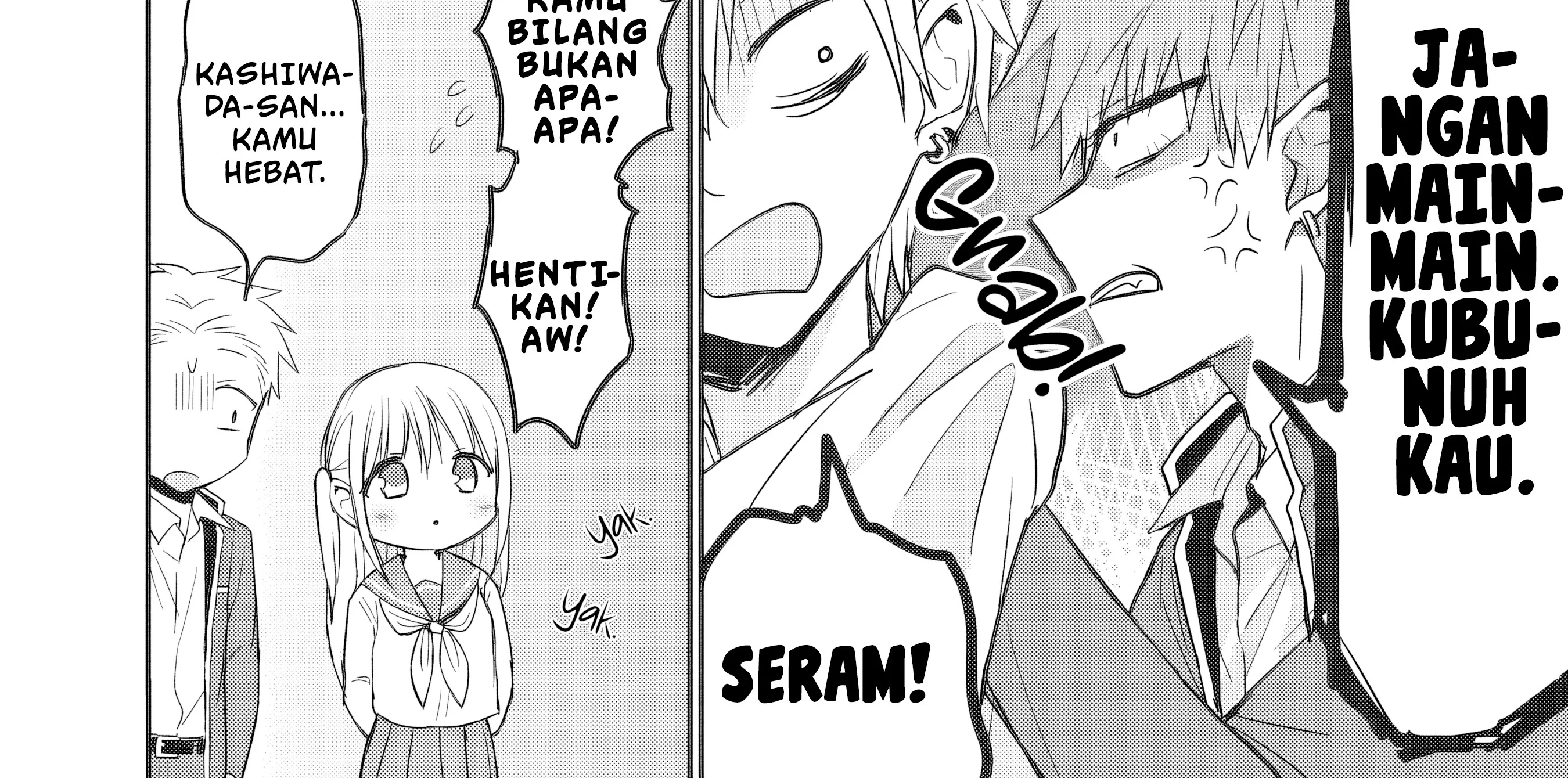Kao ni denai Kashiwada-san to Kao ni deru Ota-kun Chapter 93 Gambar 9