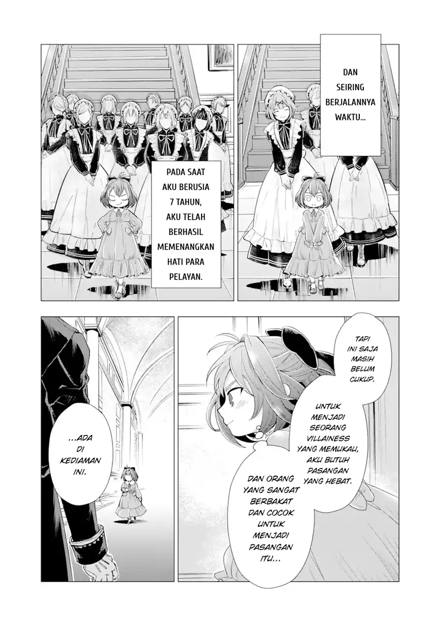Kareinaru Akujo ni Naritai wa!: Aisare Tensei Shoujo wa, Tanoshii Nidome no Jinsei o Okurimasu Chapter 1 Gambar 28