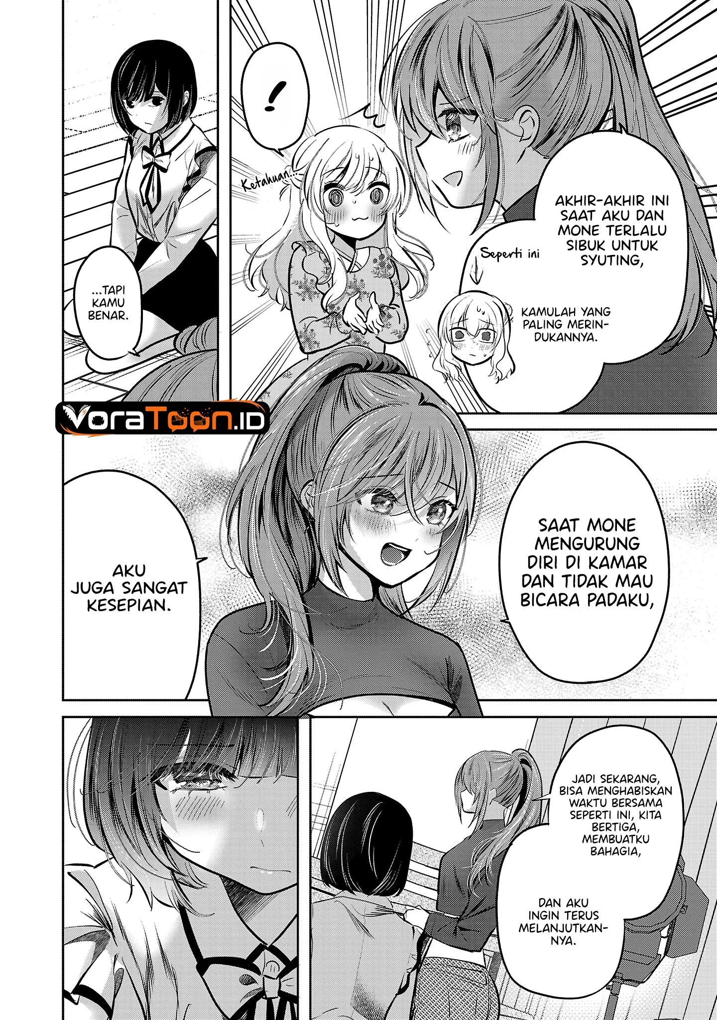 Kimi ni Koisuru Sanshimai Chapter 38 Gambar 11