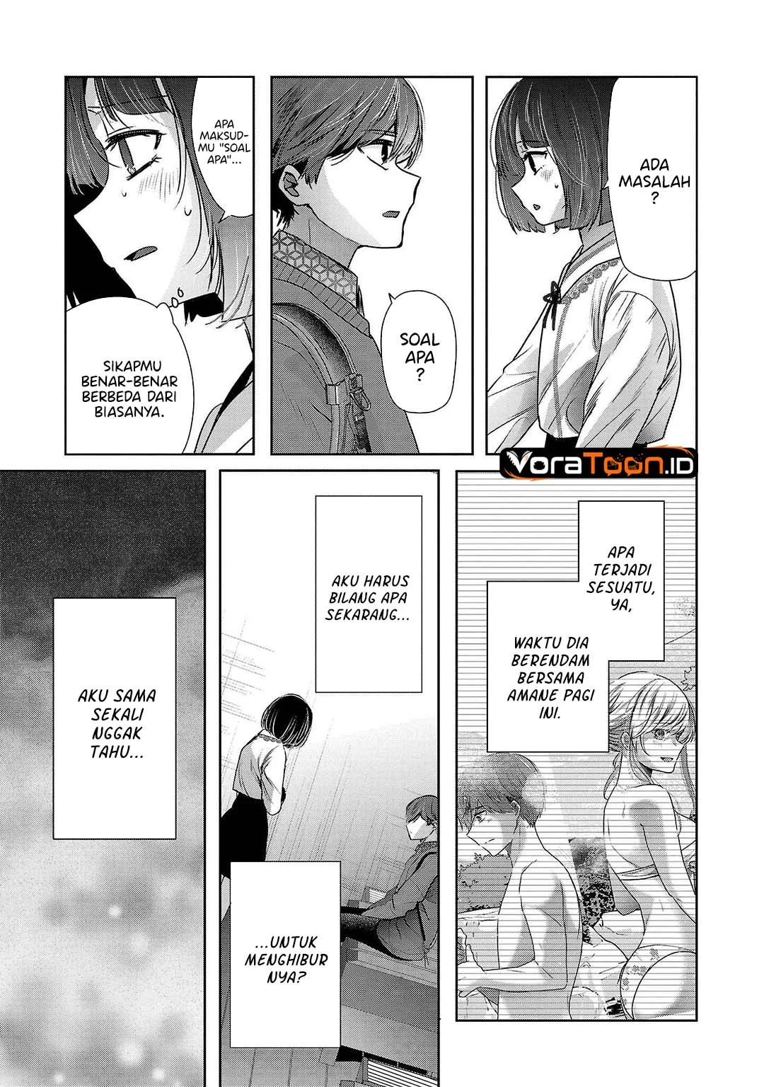 Kimi ni Koisuru Sanshimai Chapter 45 Gambar 10