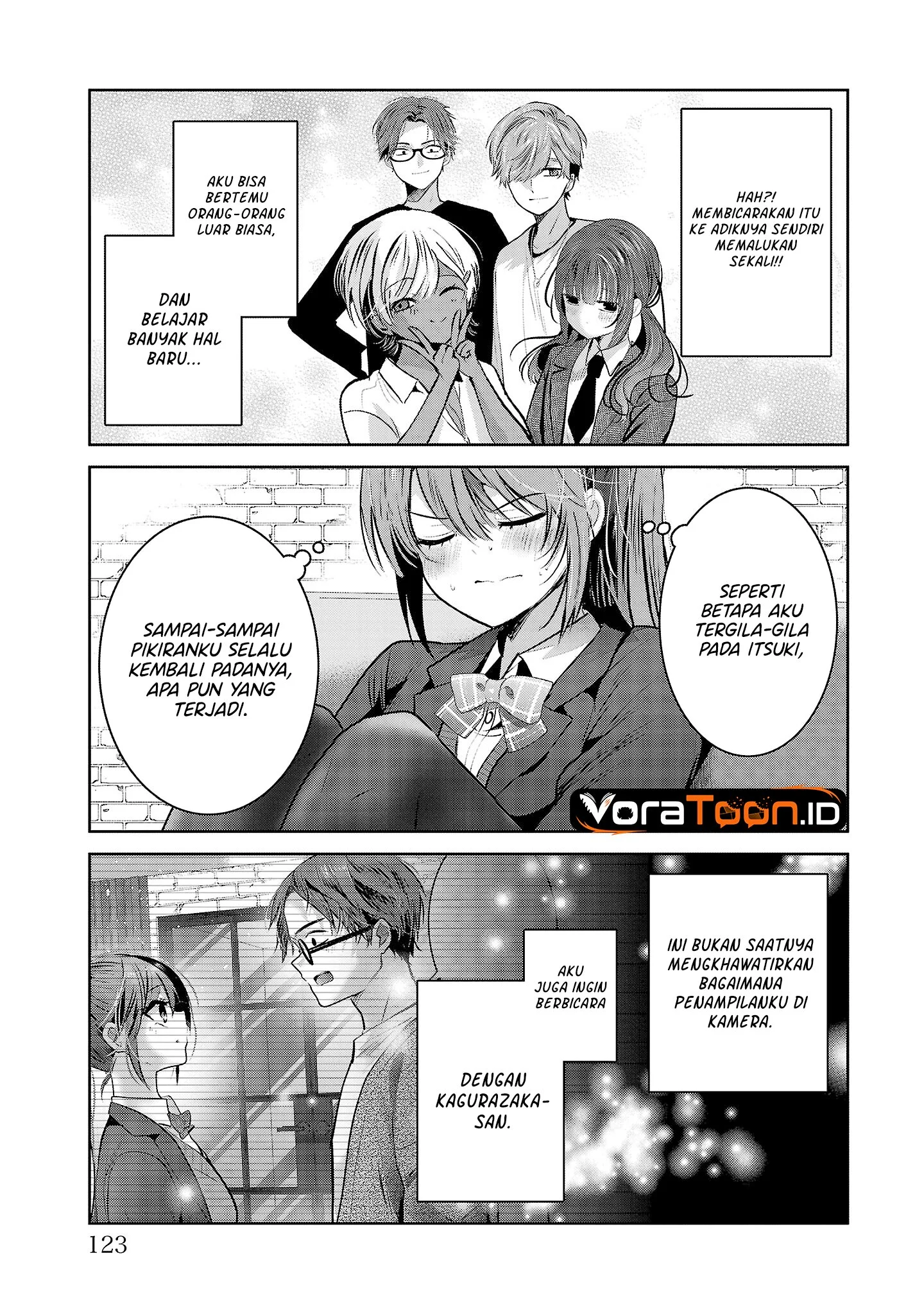 Kimi ni Koisuru Sanshimai Chapter 55 Gambar 8