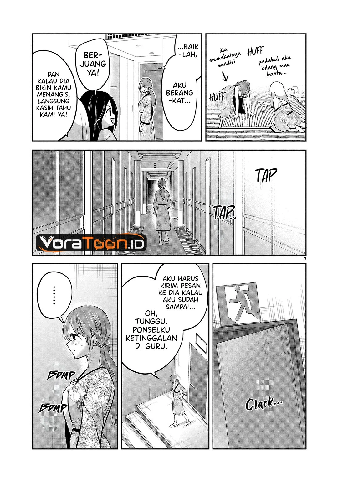 Kimi ni Koisuru Sanshimai Chapter 69 Gambar 8