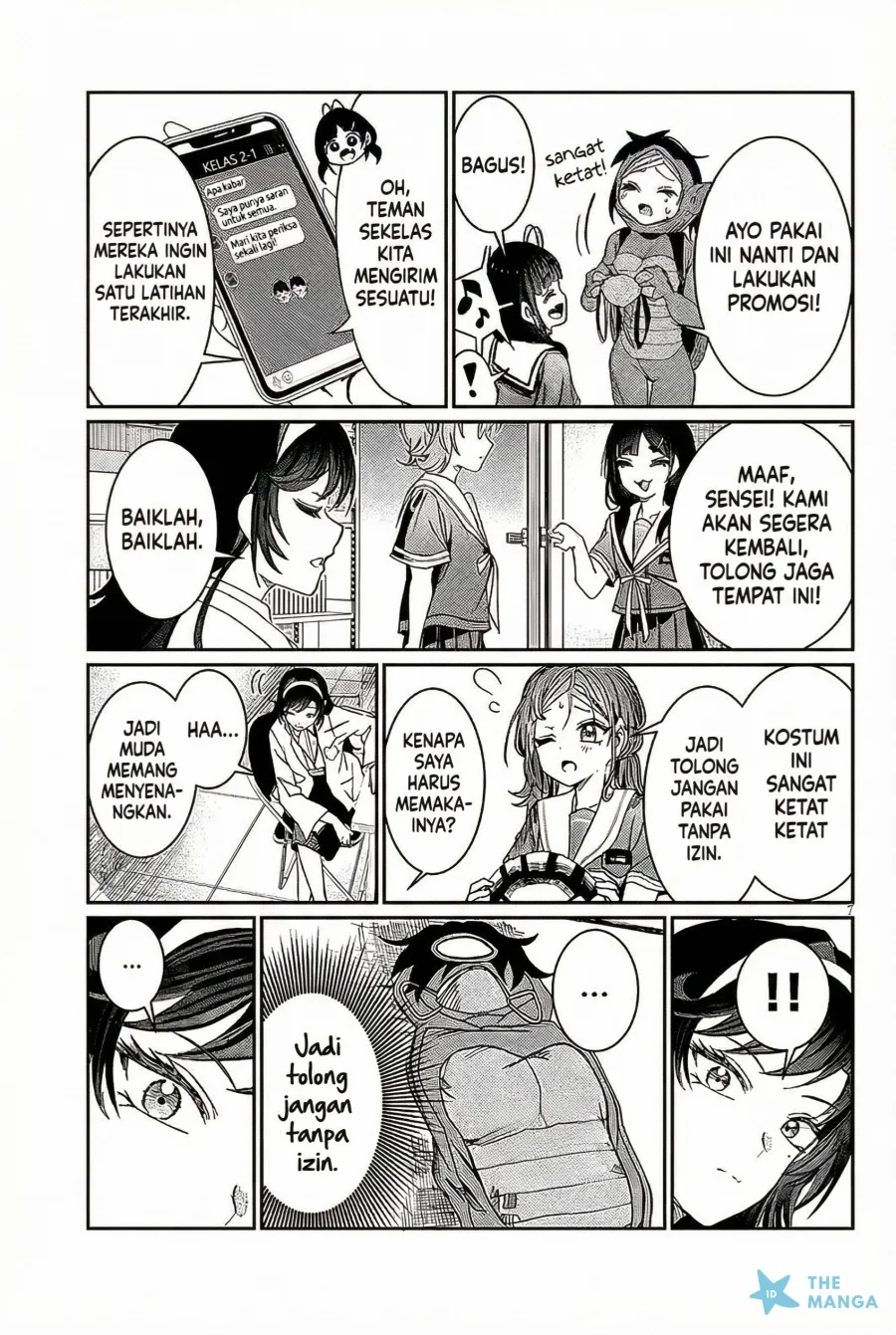 Kimi wa Yakamashi Tojite yo Kuchi wo! Chapter 34 Gambar 8