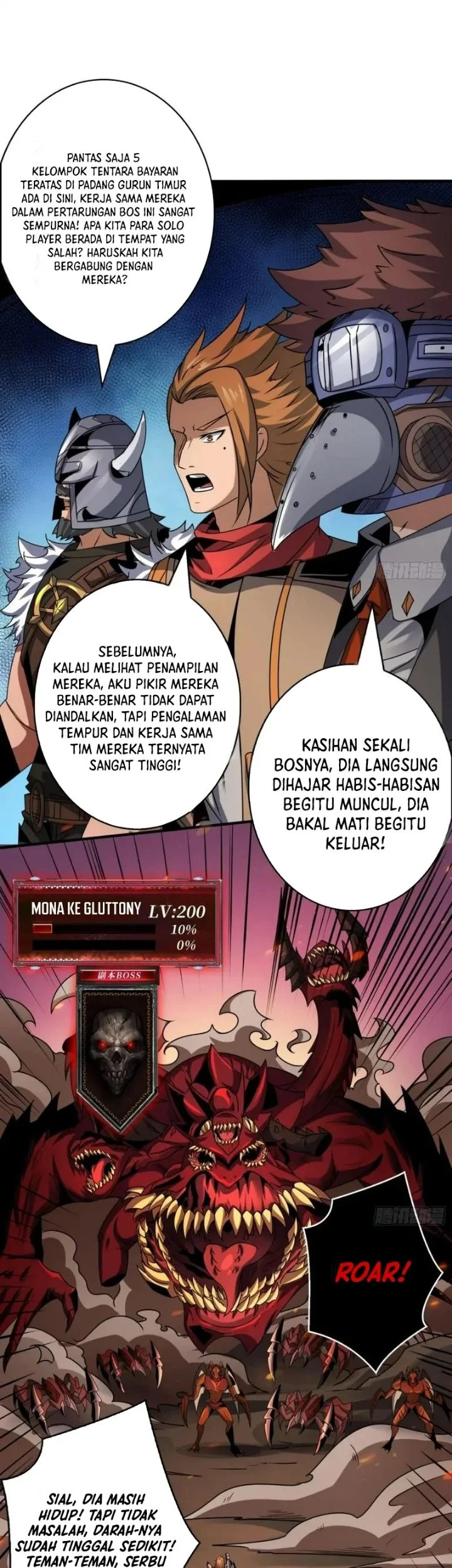 King Account At The Start Chapter 308 Gambar 17