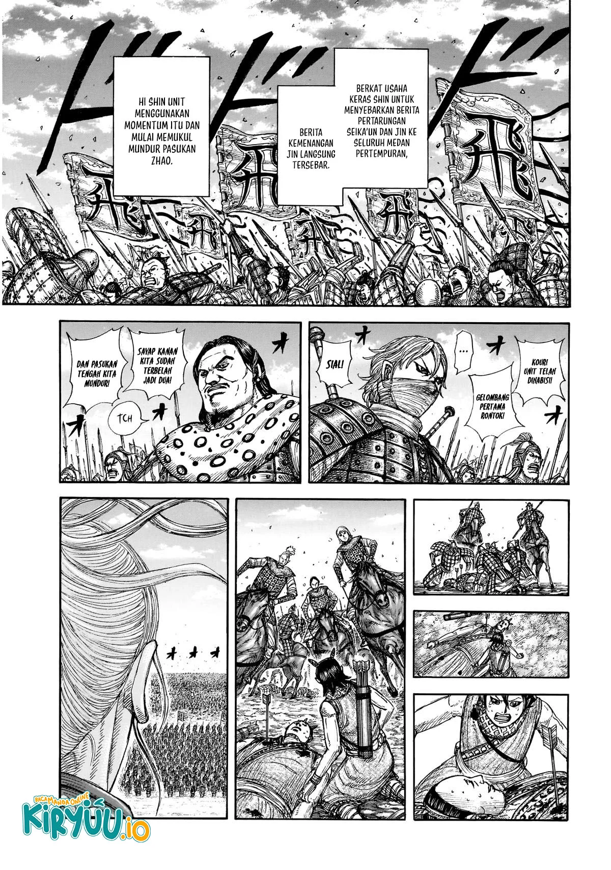 Kingdom Chapter 864 Gambar 8