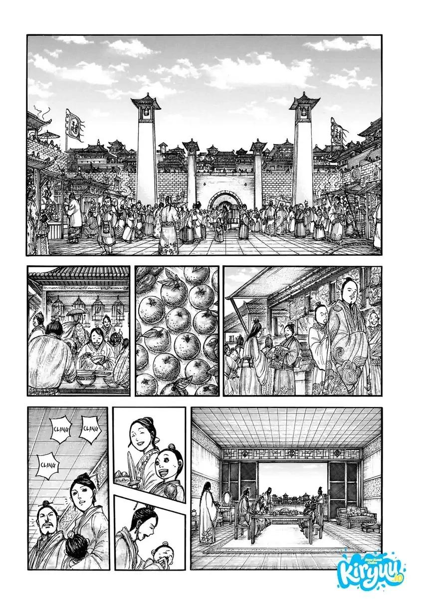 Kingdom Chapter 876 Gambar 8