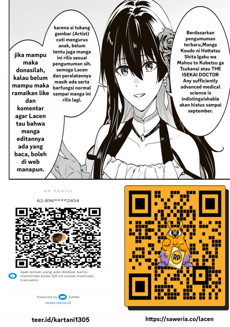 Koudou ni Hattatsu Shita Igaku wa Mahou to Kubetsu ga Tsukanai (THE ISEKAI DOCTOR) Chapter 48 - Halaman 19