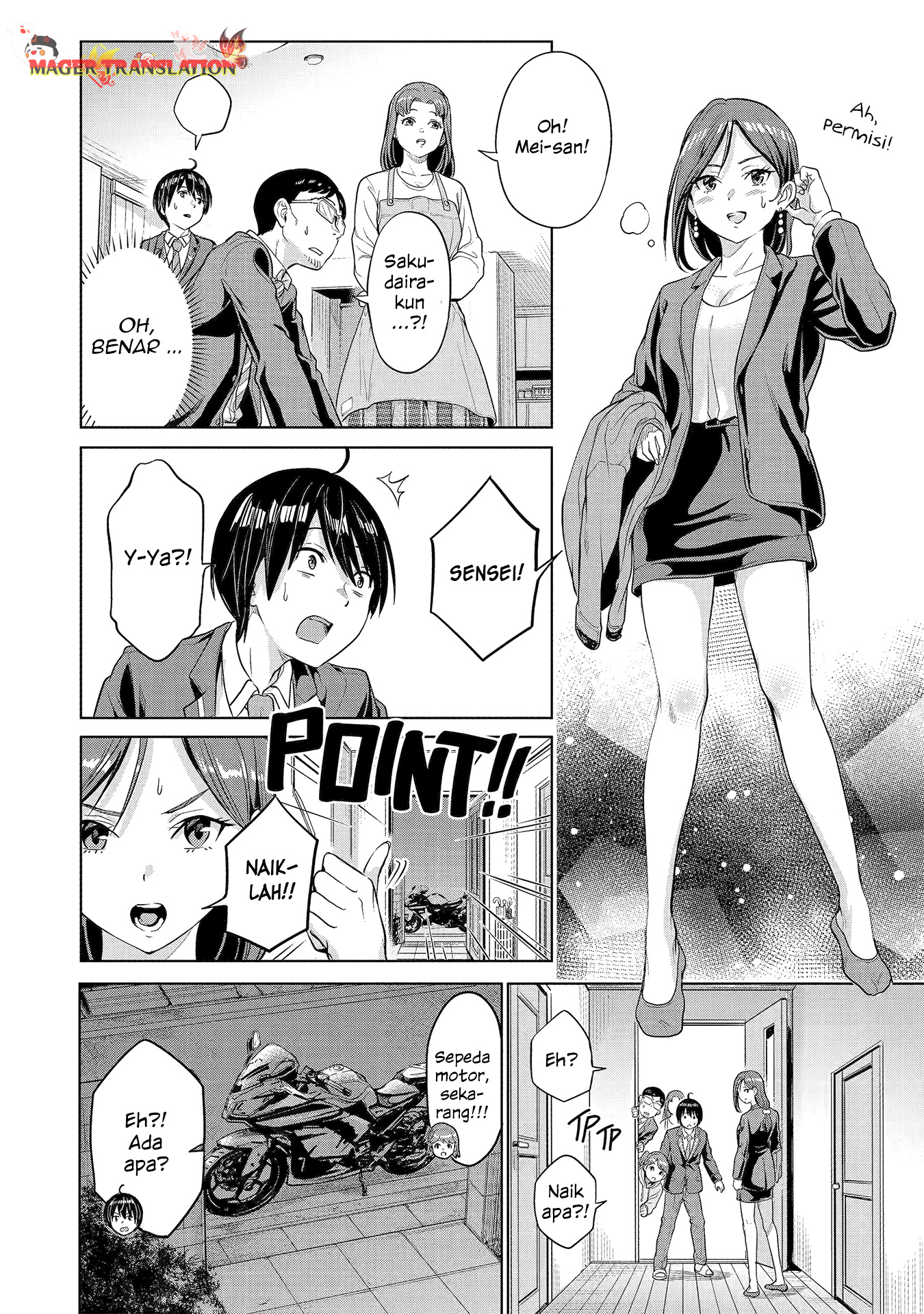 Koukousei WEB Sakka no Mote Seikatsu “Anta ga Kami Sakka na Wakenai desho” to Boku wo Futta Osananajimi ga Koukaishiteru kedo Mou Osoi Chapter 1.2 Gambar 12