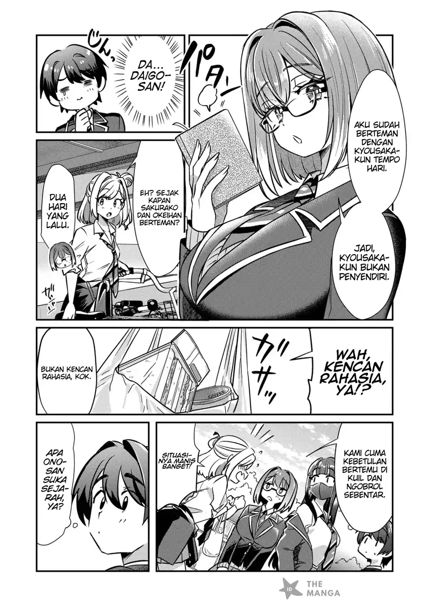 Kounai Sandai Bijo No Himo Shite Chapter 2.4 Gambar 8