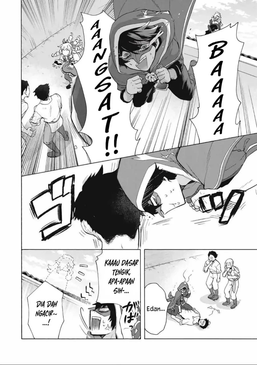 “Kukuku… He is the weakest of the Four Heavenly Monarchs.” I was dismissed from my job but somehow I became the master of a hero and a holy maiden. Chapter 13.1 Gambar 8