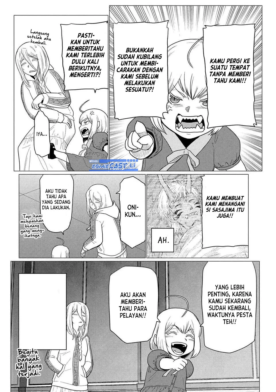 Kumo desu ga, Nani ka? Chapter 76.1 Gambar 8