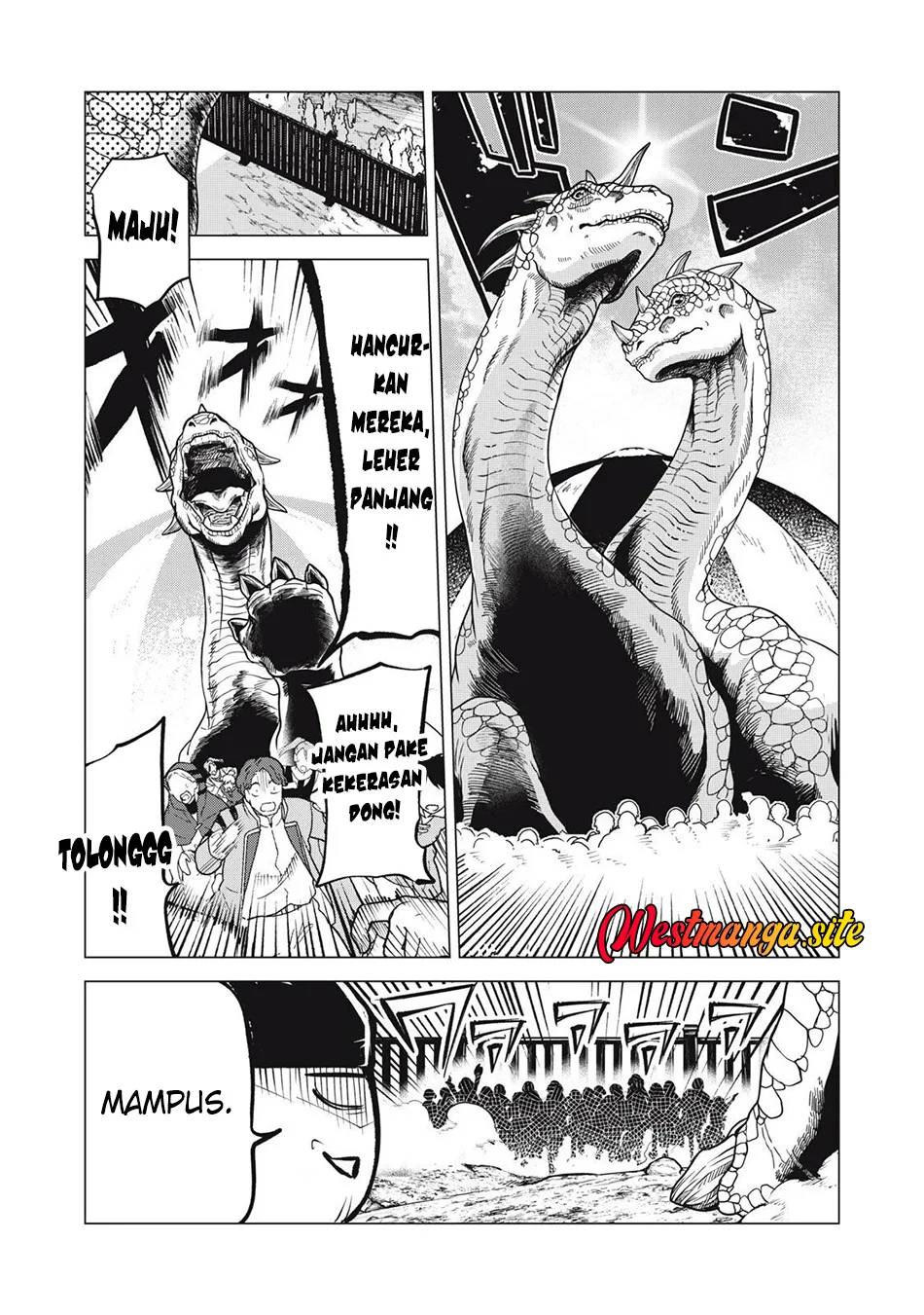 Kuni wo Owareta Ryuushi-san, Hirowareta Ringoku de Ukkari Musou shite Shimau Chapter 33.1 Gambar 8