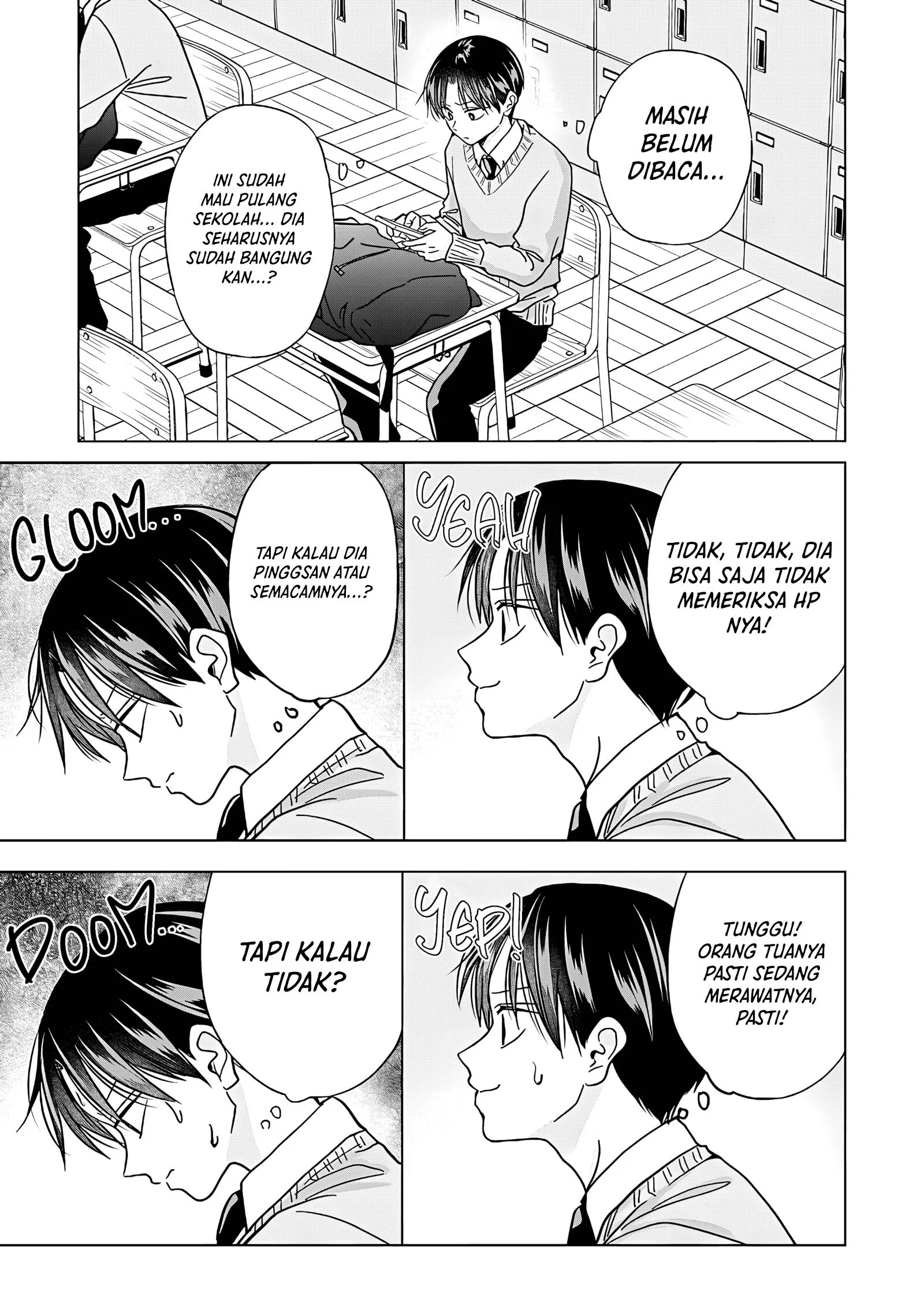 Kusunoki-san wa Koukou Debut ni Shippai shite Iru Chapter 46.2 Gambar 8