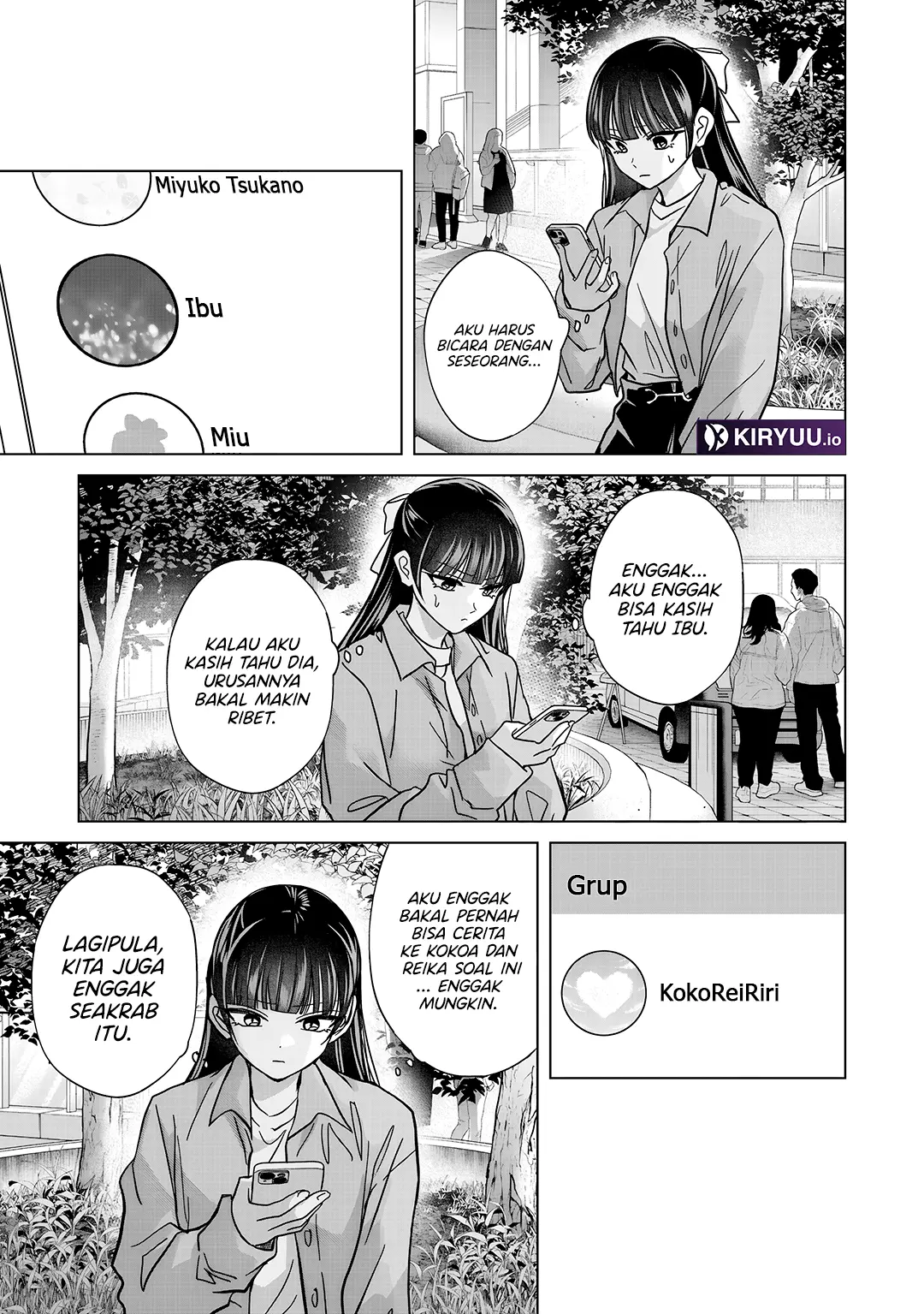 Kusunoki-san wa Koukou Debut ni Shippai shite Iru Chapter 55 Gambar 8