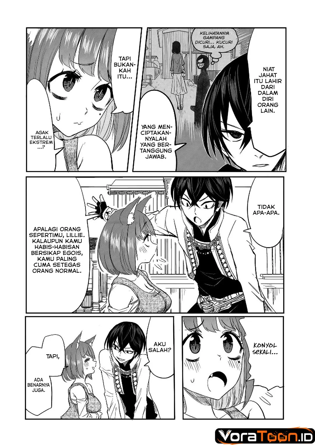Kyou Kara Tsukaeru Isekai Ren’ai Manual Chapter 8 Gambar 13