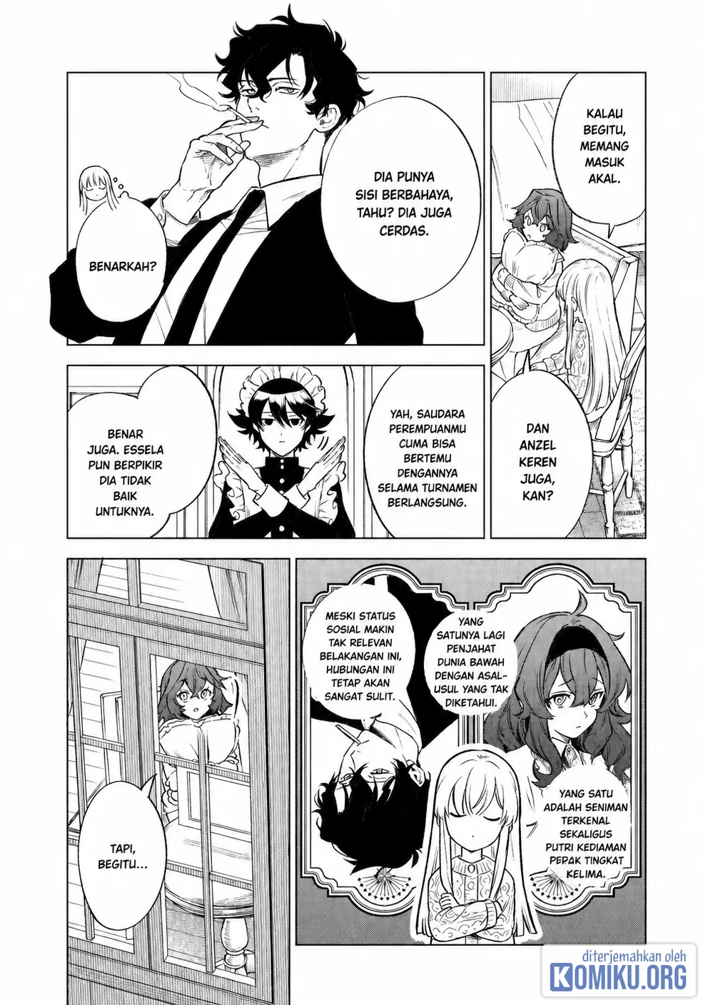 Kyouran Reijou Nia Liston – Byoujaku Reijou ni Tensei shita Kamigoroshi no Bujin no Karei Naru Musouroku Chapter 45 Gambar 13