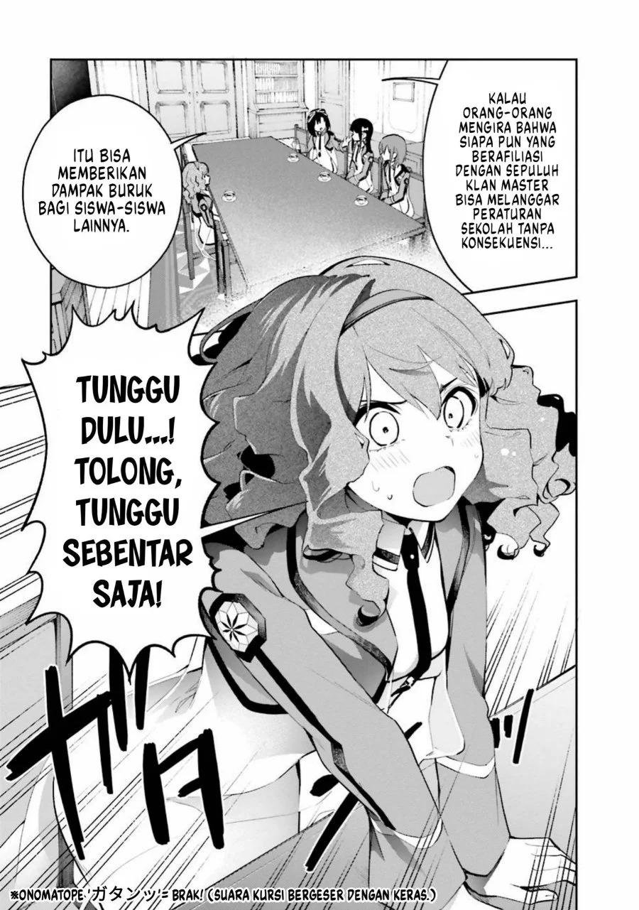 Mahouka Koukou no Rettousei Douran no Joshou-hen Chapter 6 - Halaman 9