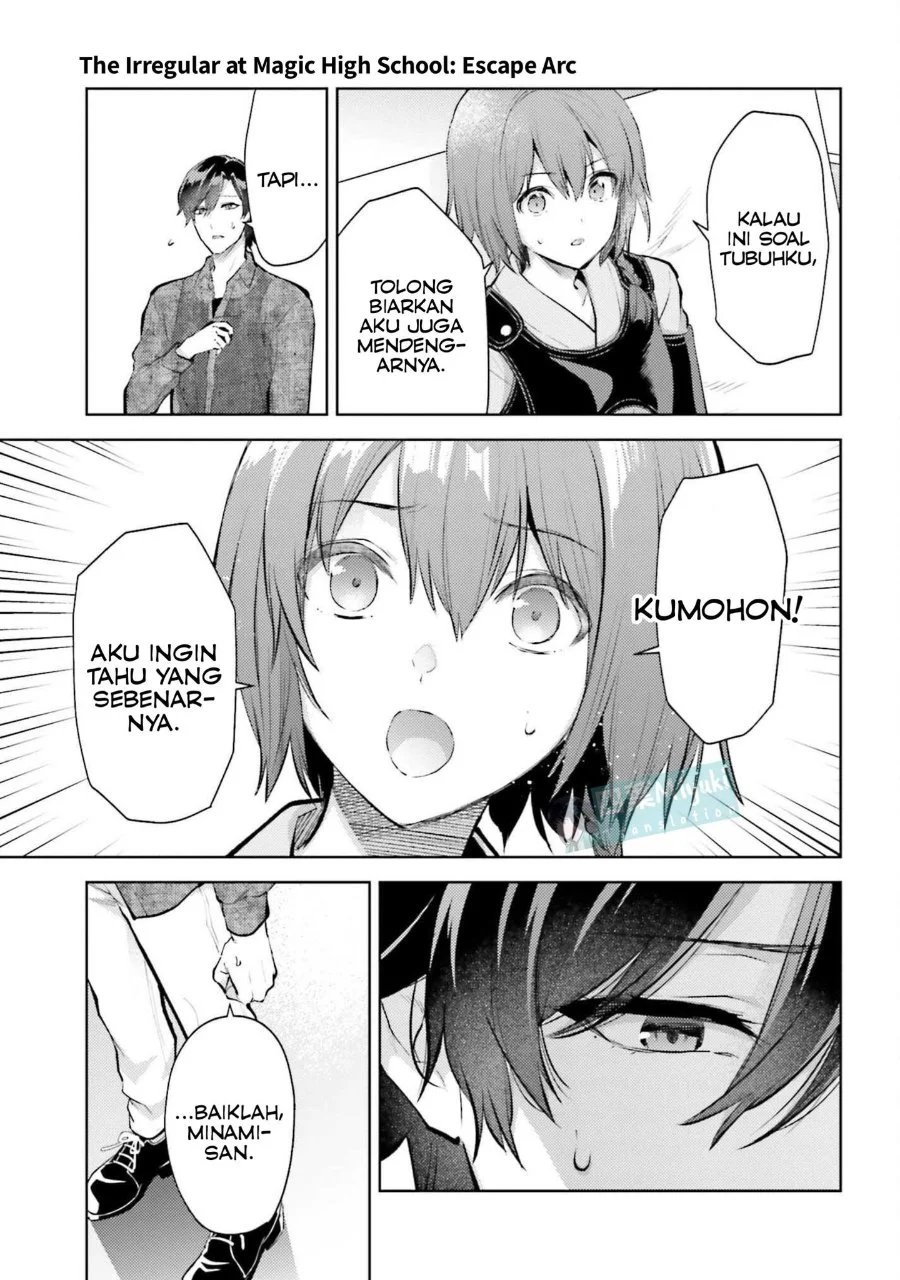 Mahouka Koukou no Rettousei Escape-hen Chapter 27 - Halaman 8