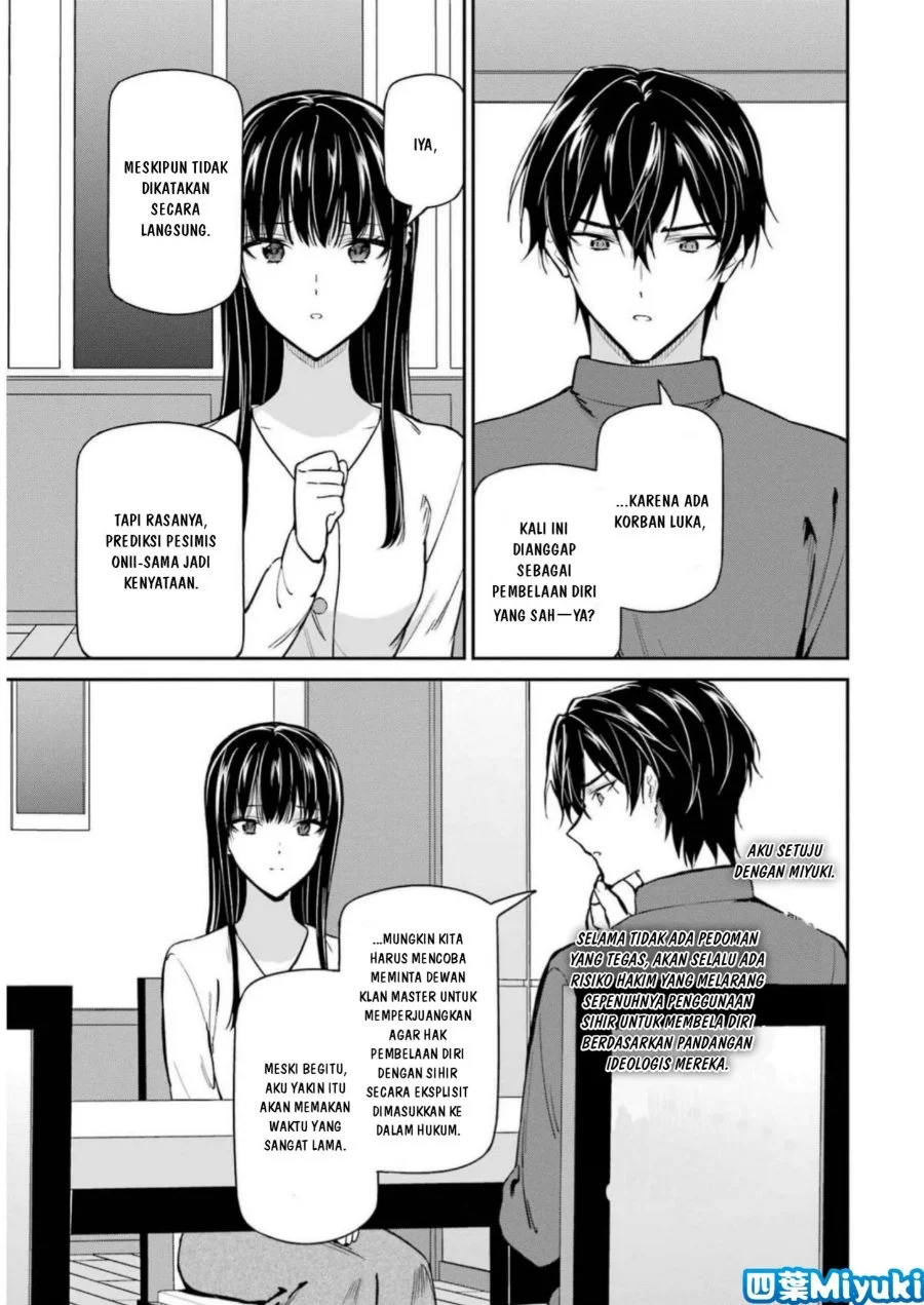 Mahouka Koukou no Rettousei Shizoku Kaigi-hen Chapter 34 - Halaman 12