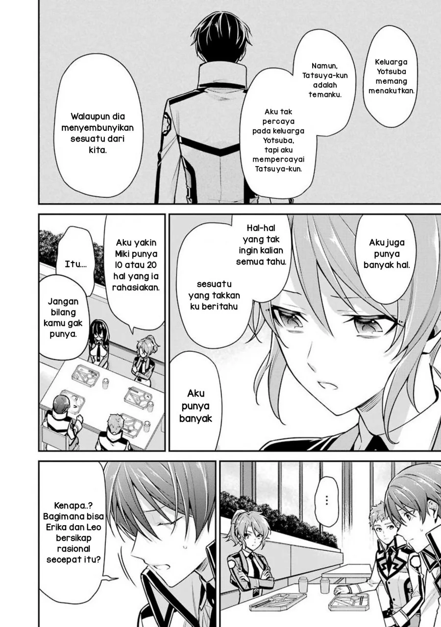 Mahouka Koukou no Rettousei Shizoku Kaigi-hen Chapter 4 - Halaman 8